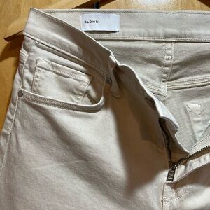 Baldwin denim jeans- off white 30x34